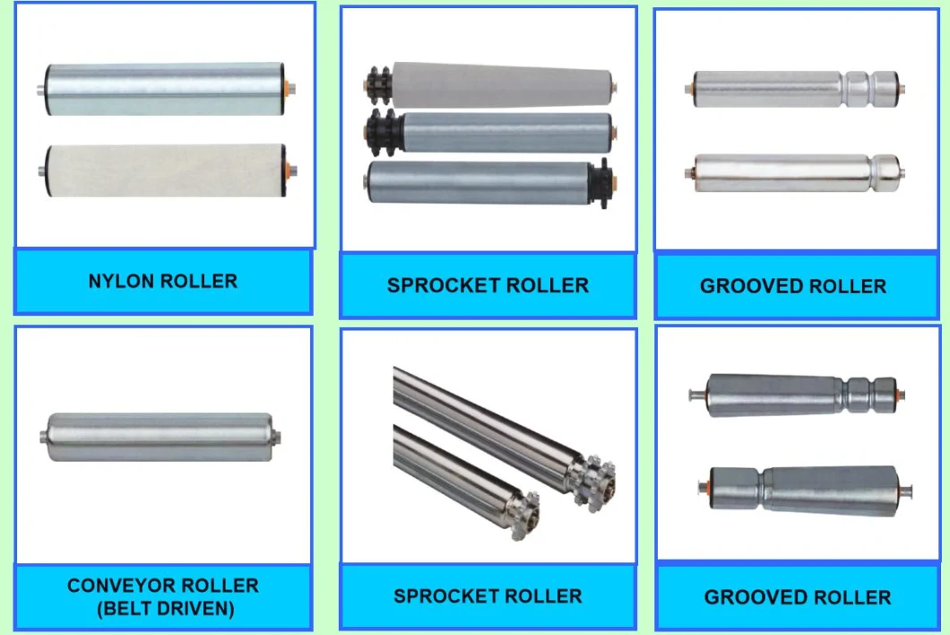 Metal Frame Conveyor Roller Component Sakte Wheel Track From China Manufacturers