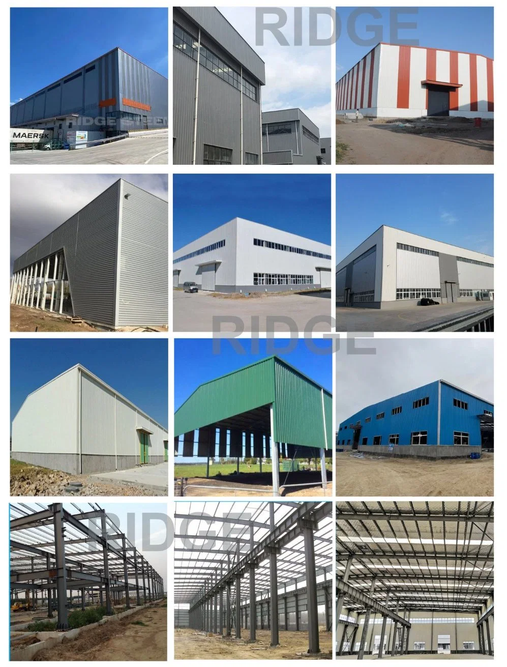 Price Prefab Automated Warehouse Steel Structure Building Metal Warehouse