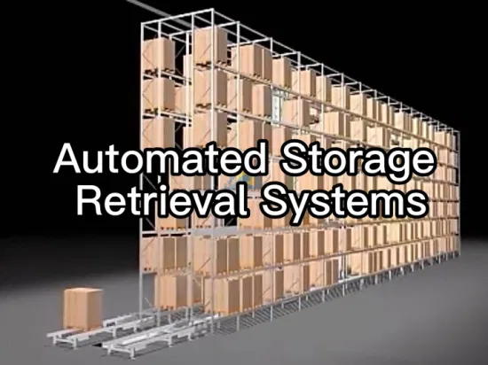 Customized Automated Storage Retrieval Picking System Professional OEM Design Mini Load Warehouse Asrs (Automatic storage retrieval system)