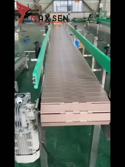 2021 New Plastic Belting Chain Conveyor Top Chain Conveyor Line System Modular Belt Conveyor From China Supplier