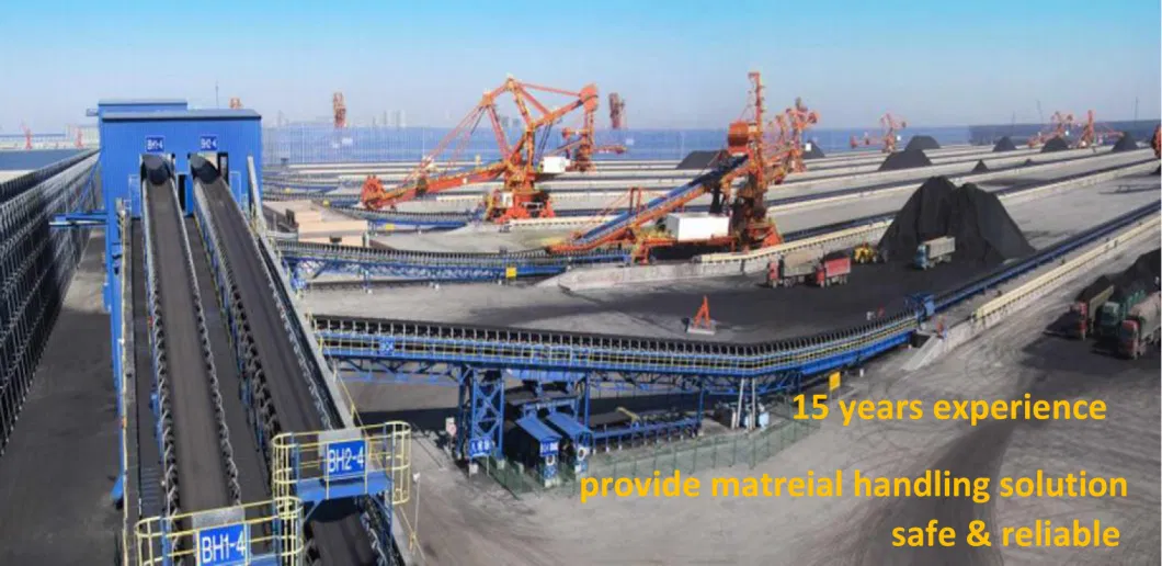 Carrying Belt Conveyor Idler Roller for Mine Port Cement Concrete Power Plant Transport