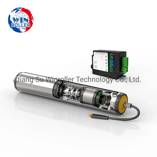 Winroller DC24V Stainless Steel Conveyor Roller for Pallet Conveyor 