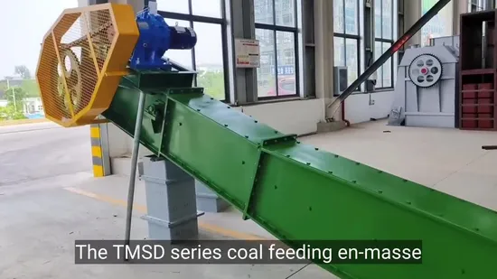 Customized Environmental Protection Chain Scraper Conveyor for Mining 