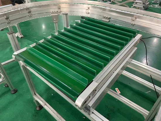 Bifa Factory Customized Flat Stainless Steel Cleated PVC Belt Conveyor 