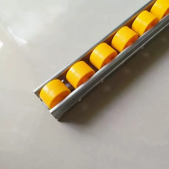 1 Year Warranty Gravity Conveyor Roller Track with Flow Roller Rack 
