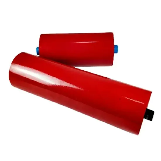 Low Noise Idler Roller Conveyor Carrier Roller Stand Belt Conveyor Roller 
