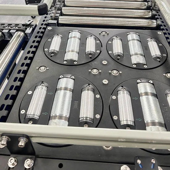 90 Degree Balance Wheel Sorter Machine Automatic Lane Sorting Equipment Logistics Cross