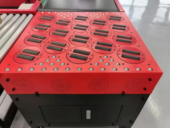 High Speed Wheels Sorter Parcel Sorting Conveyor / Belt Conveyor Roller Divider Wheel Sorter Conveyor for Logistic System 